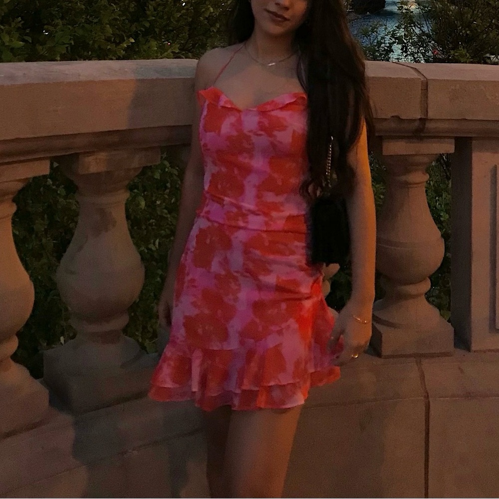 Princess Polly floral mini dress